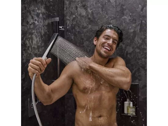 Pommeau de douche HANSGROHE Pulsify E 100 EcoSmart chromé