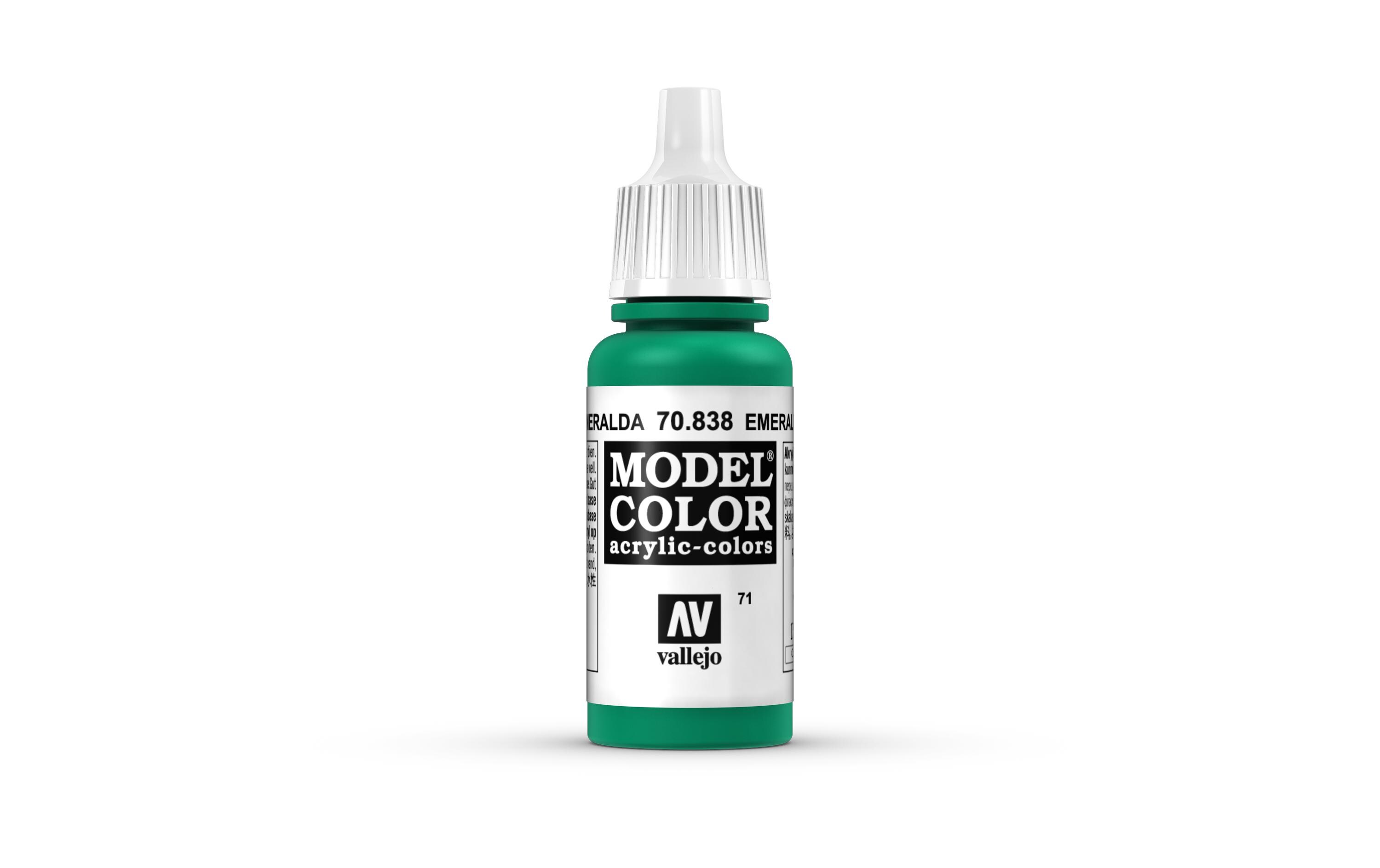 Acrylfarbe Matt, Smaragd 17 mlModel Color Emerald
