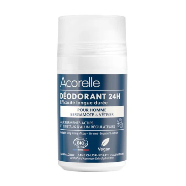 Acorelle Déodorant Roll-on 24h - Hommes 50ml