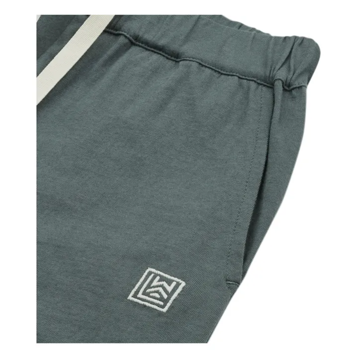 Liewood Short Coton Bio Bako | Bleu gris