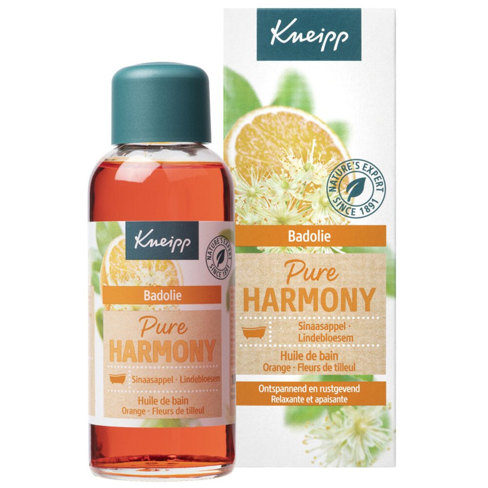 Kneipp Badolie Pure Harmony Sinaasappel - Lindebloesem100 ml