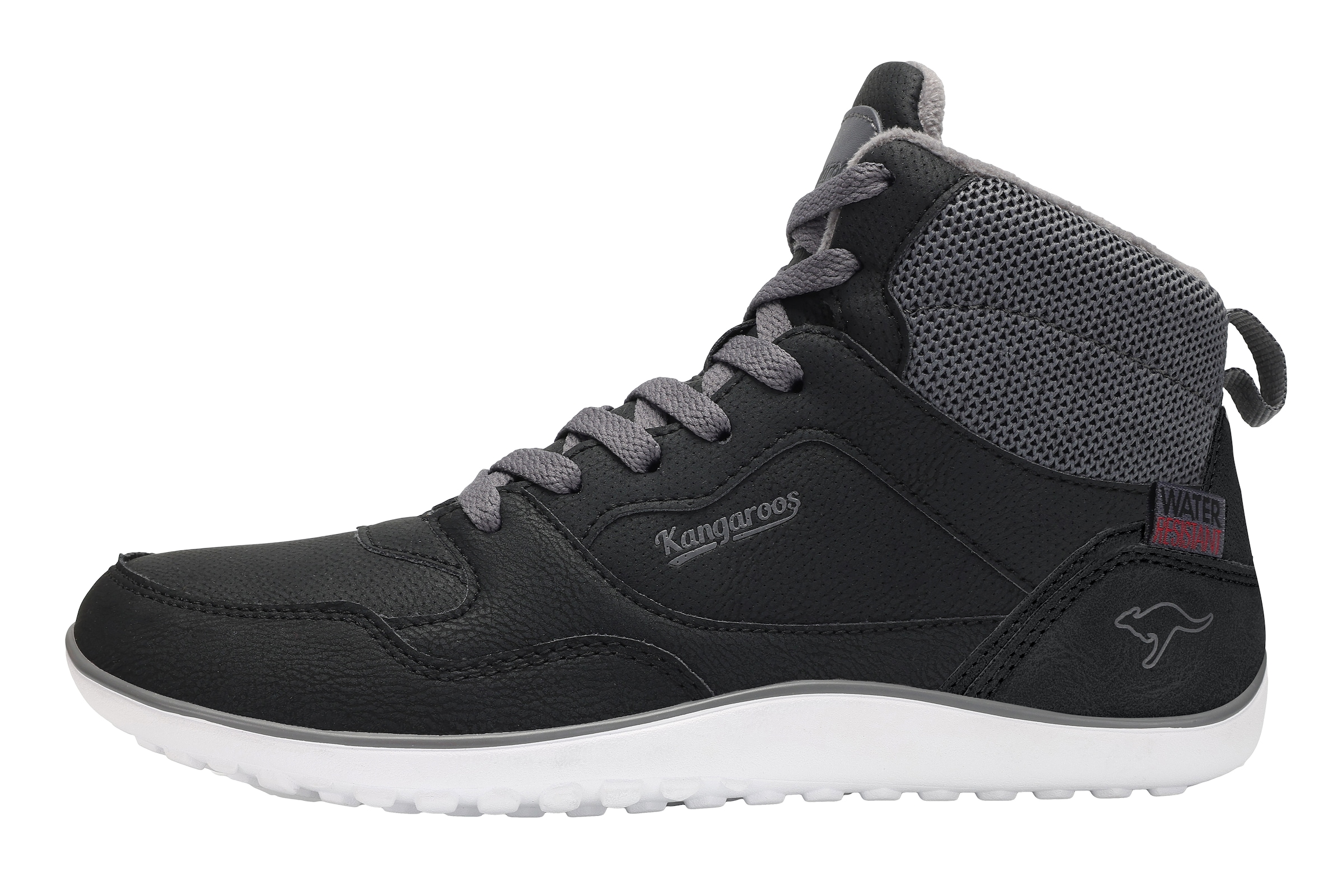 KangaROOS Sneaker »K-BF SLEET MID«  Barfussschuh, wasserdicht, wärmendes Innenfutter