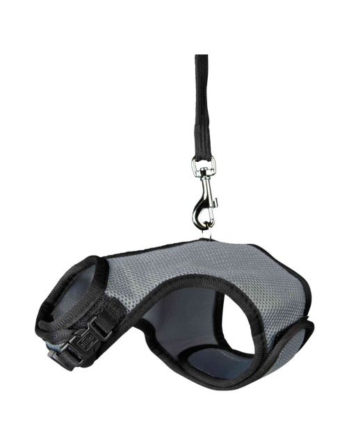 Trixie Soft-Tuig Met Riem Voor Konijnen - Konijnenharnas - 25-32 cm