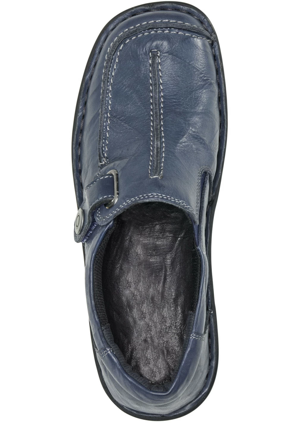 ELENA EDEN Slipper aus Nappaleder mit Knitter-Struktur