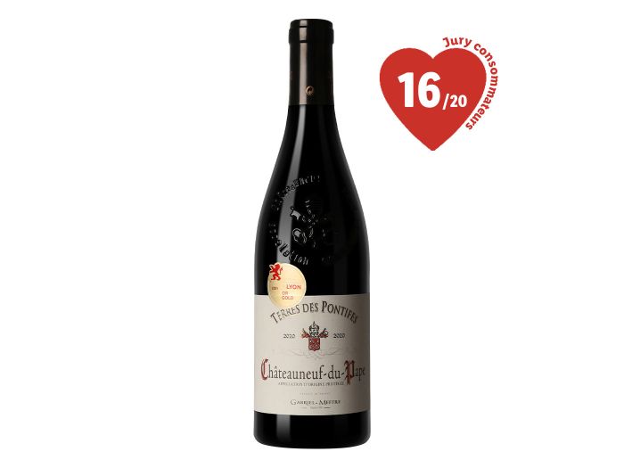 Châteauneuf-du-Pape - AOP - 2020 Terres des Pontifes Rouge