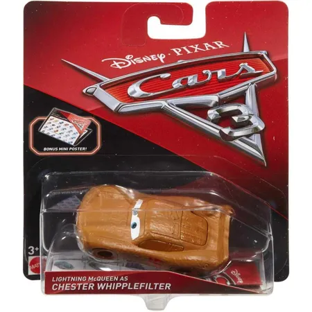 Mattel Disney Cars 3 Die-Cast Lightning McQueen als Chester Whipplefilter
