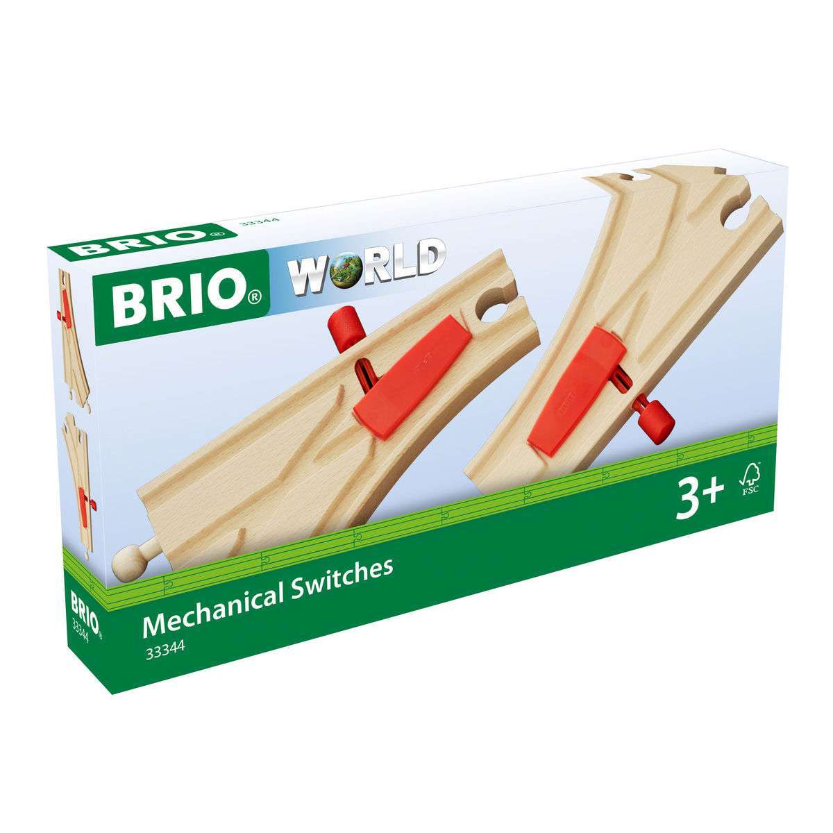 BRIO Spiel Mech. Weichenpaar (L1/M1)