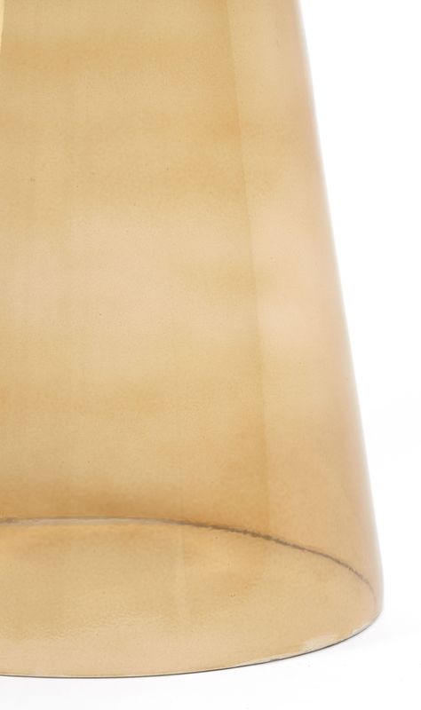 Light & Living Bijzettafel Dakwa - Geel - Ø30cm - Modern