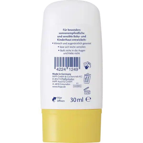 Babysanft Sonnengesichtscreme Ultra Sensitiv LSF 50+
