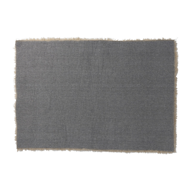 Vloerkleed hoogpolig - bruin - 120x180 cm