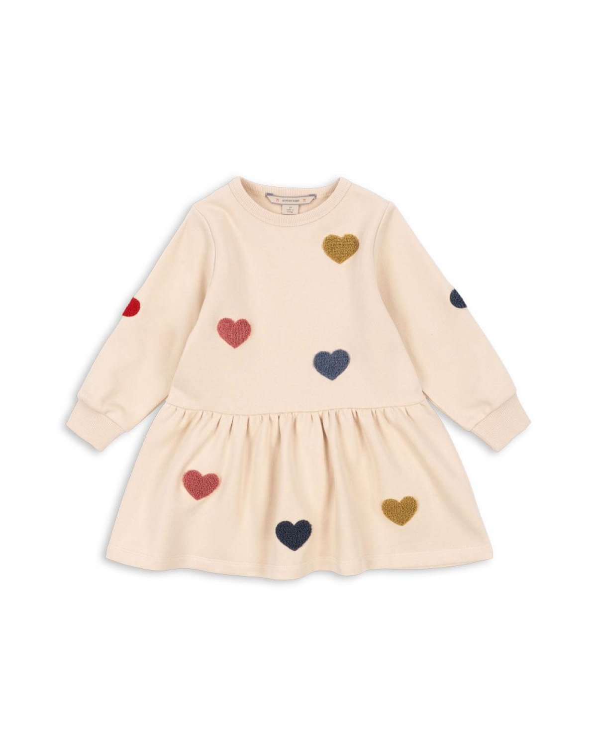 Kjole Barn med Print – 100% Øk. Bomull – Lou Terry Sweat Dress