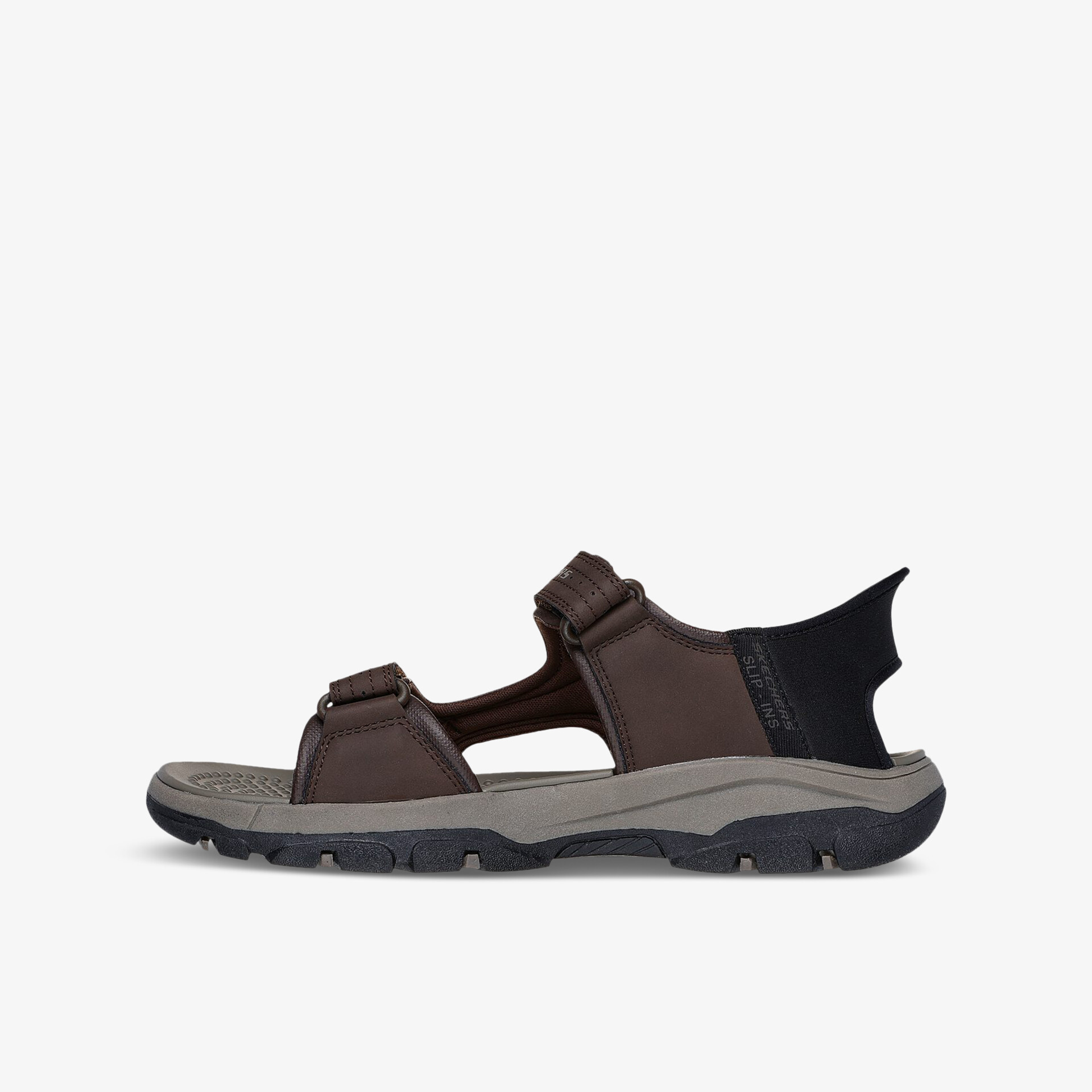 SKECHERS TRESMEN Herren Sandalen braun