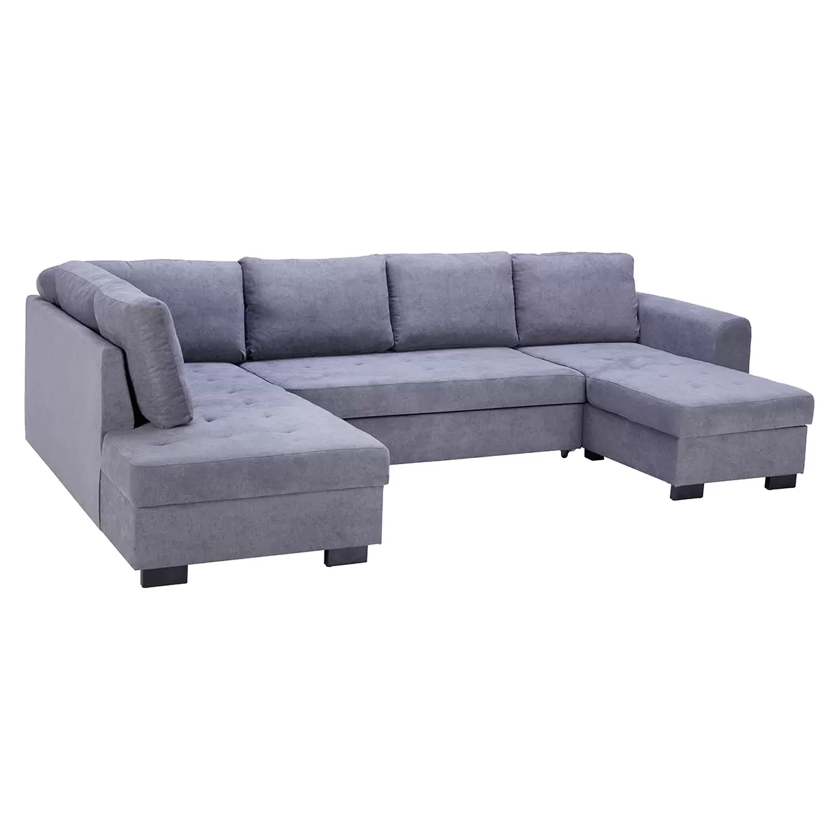 Wohnlandschaft Malte 139 x 274 Grau