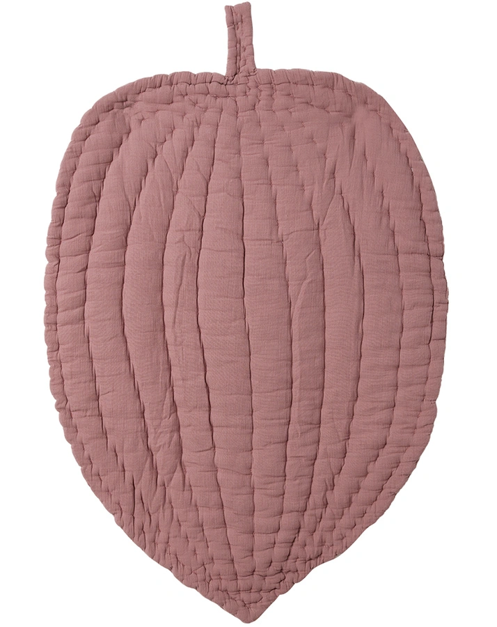 Spielmatte LEAF MAT in dusty rose