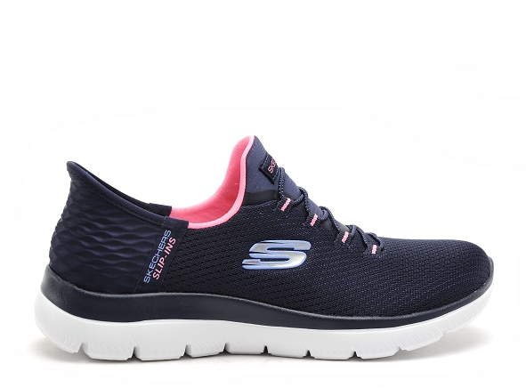 Skechers basses femme summits d 150123 bleu