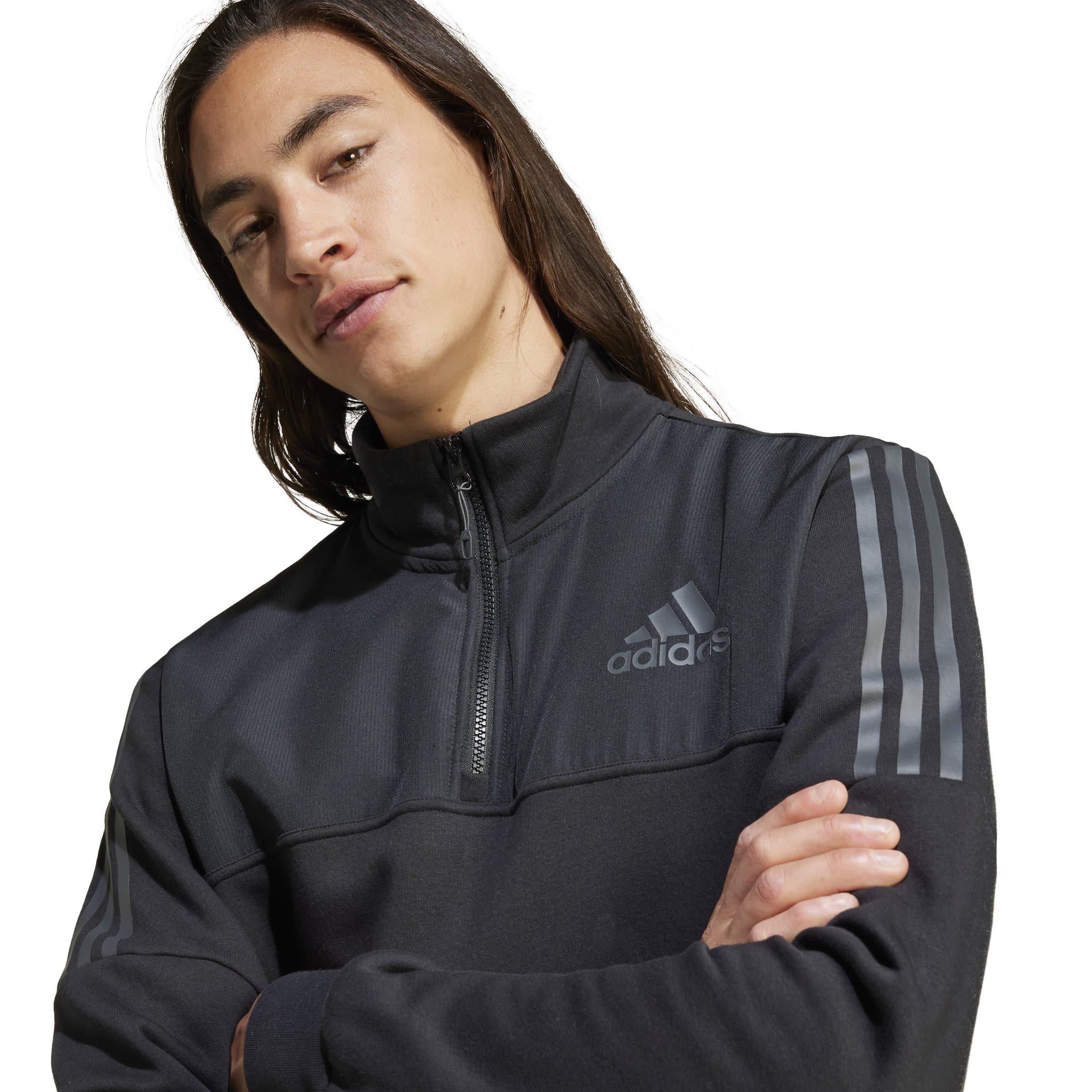 adidas Quarter Zip Tech Track Jacket Mens