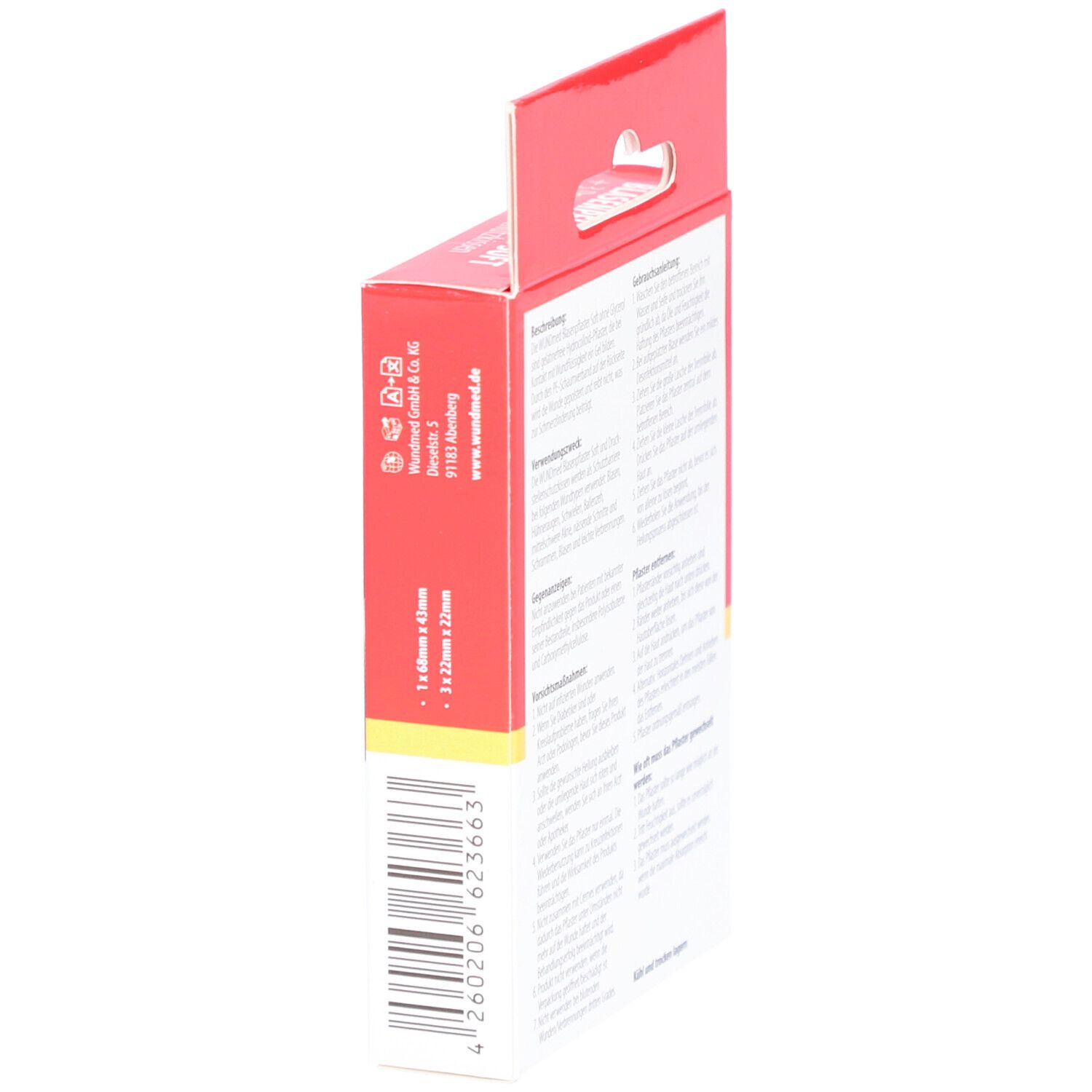 WUNDmed® BLASENPFLASTER SOFT + 3 Druckstellenschutzkissen
