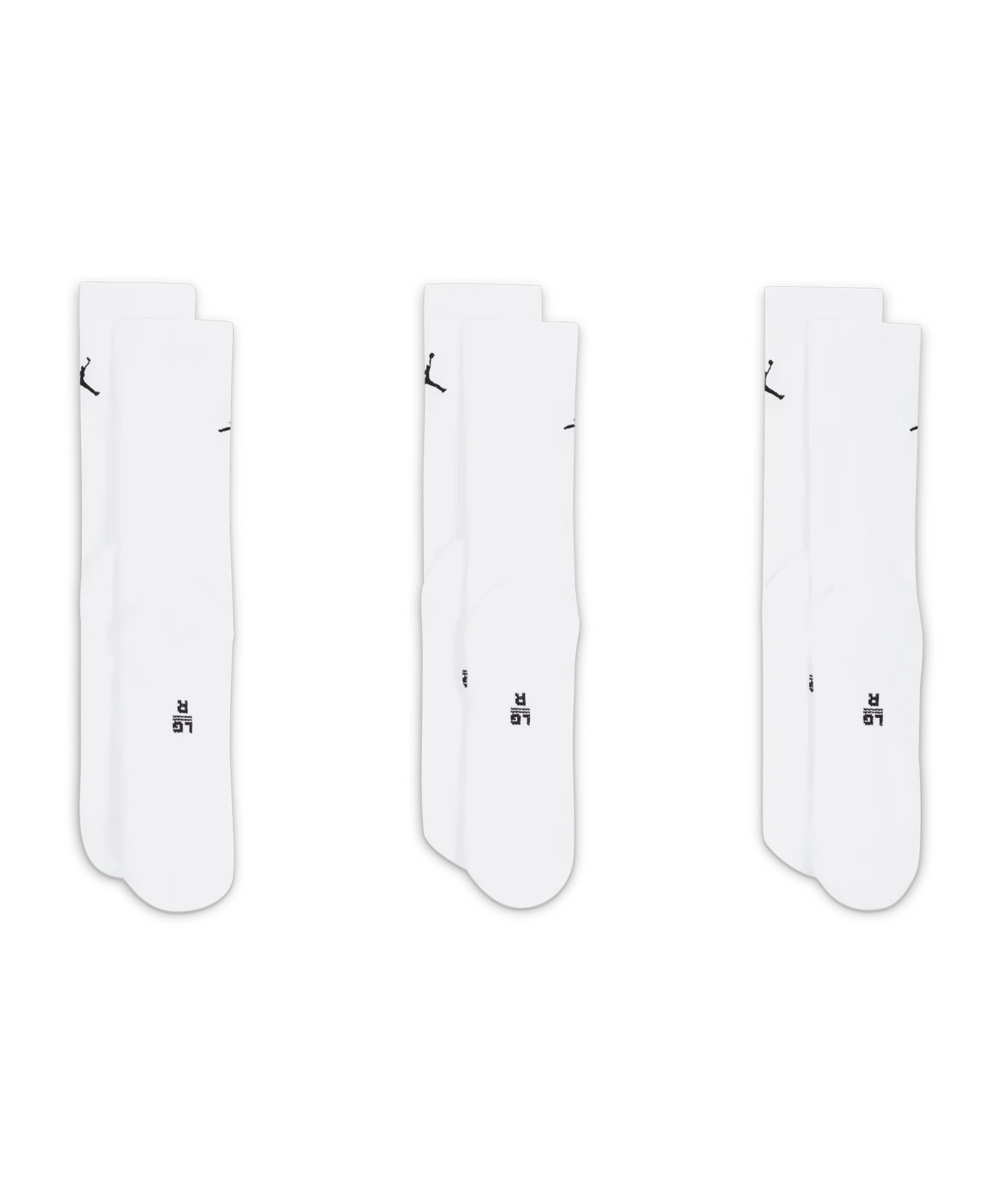 Jordan Everyday Crew Socken 3er Pack Weiss F100