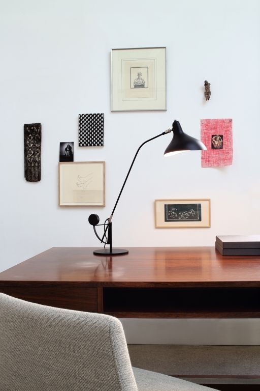 DCW éditions Mantis BS3 bureaulamp zwart