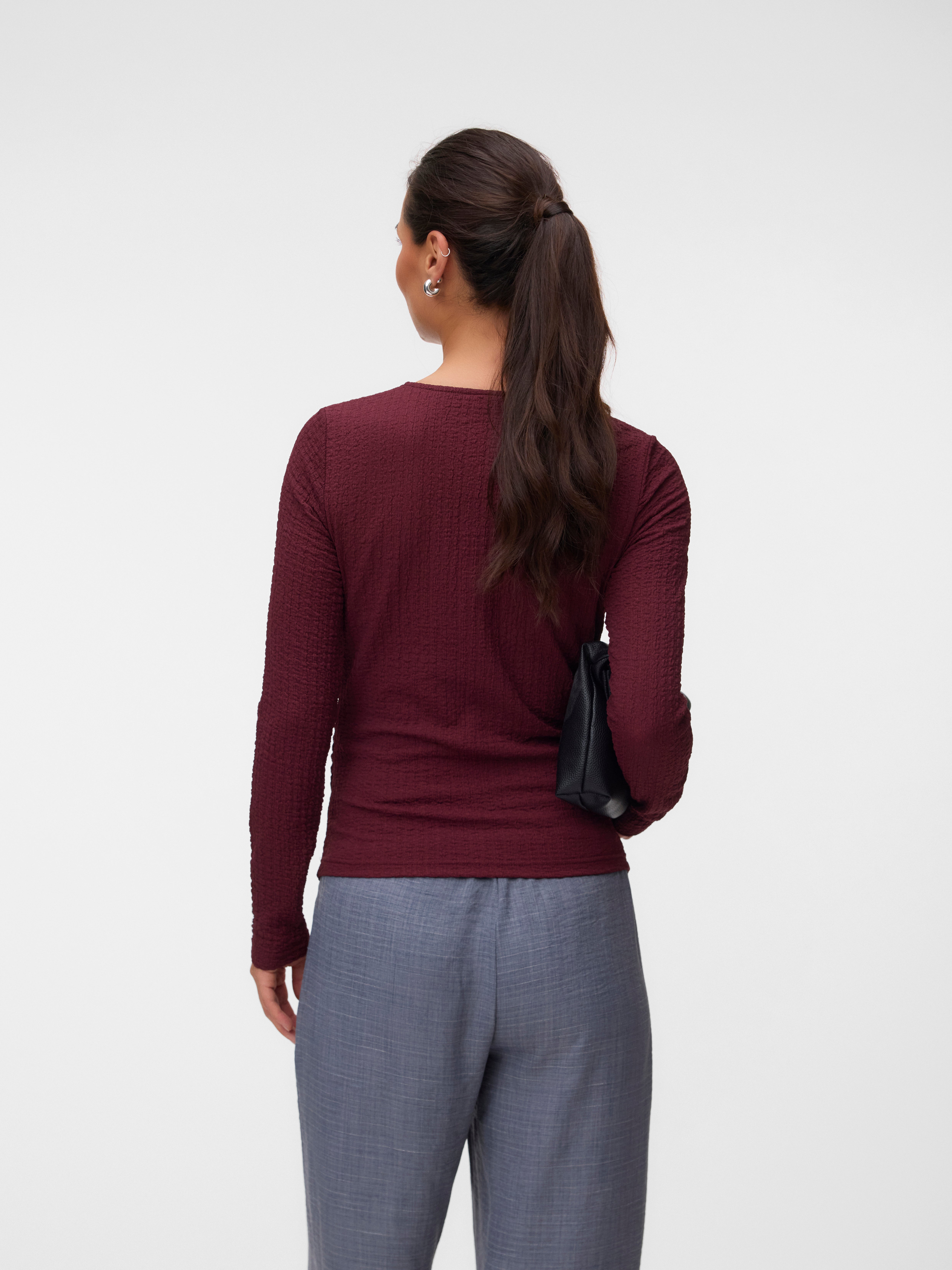 Regular fit Overhemd kraag Top