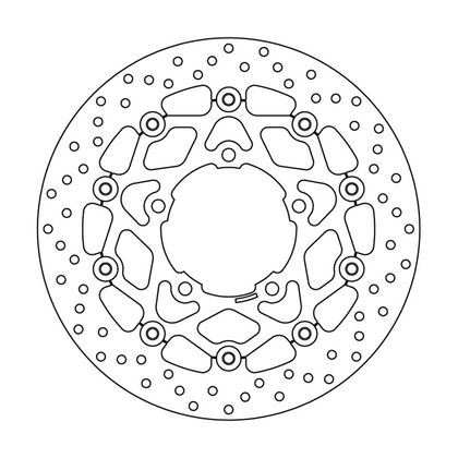 Disque de frein Rond Brembo flottant