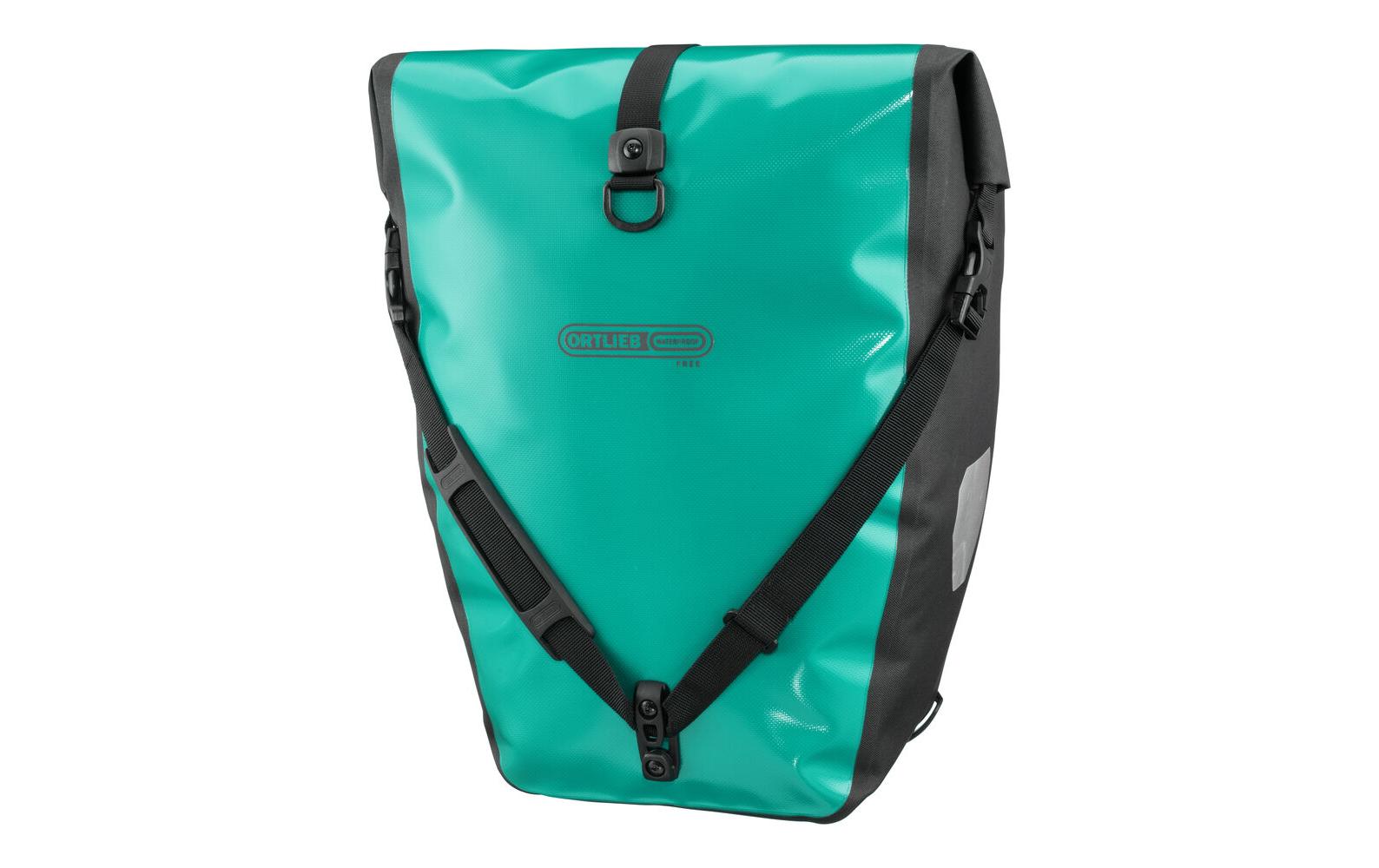 Fahrradtasche Back-Roller Free, Lagoon/Black<br>Hinterradtasche im Doppelpack