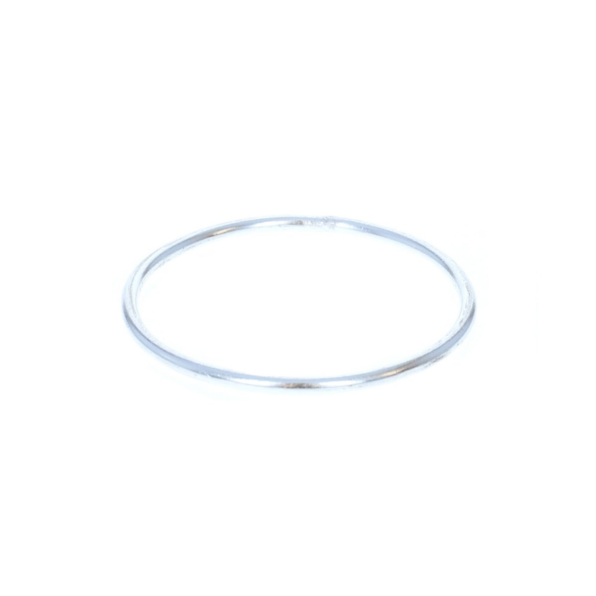 Bracelet jonc en aluminium argent Pondie Chérie