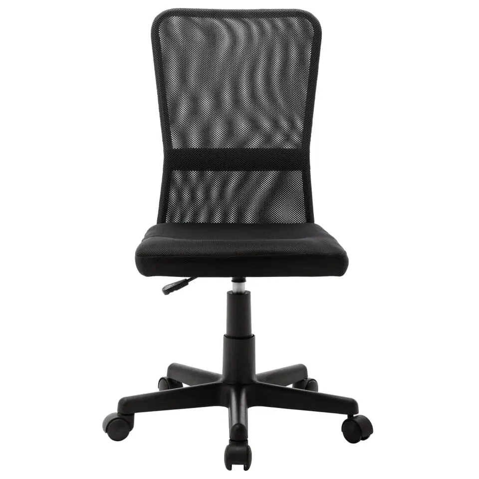vidaXL - Bureaustoel - Zwart - Gaas