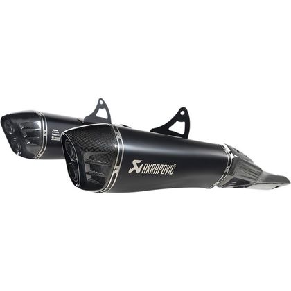 Silencieux Akrapovic Titane noir embout carbone