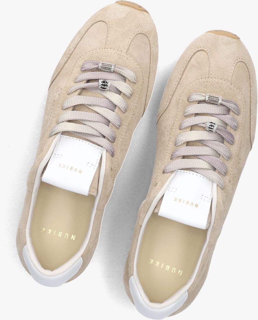 beige nubikk lage sneakers billy lou