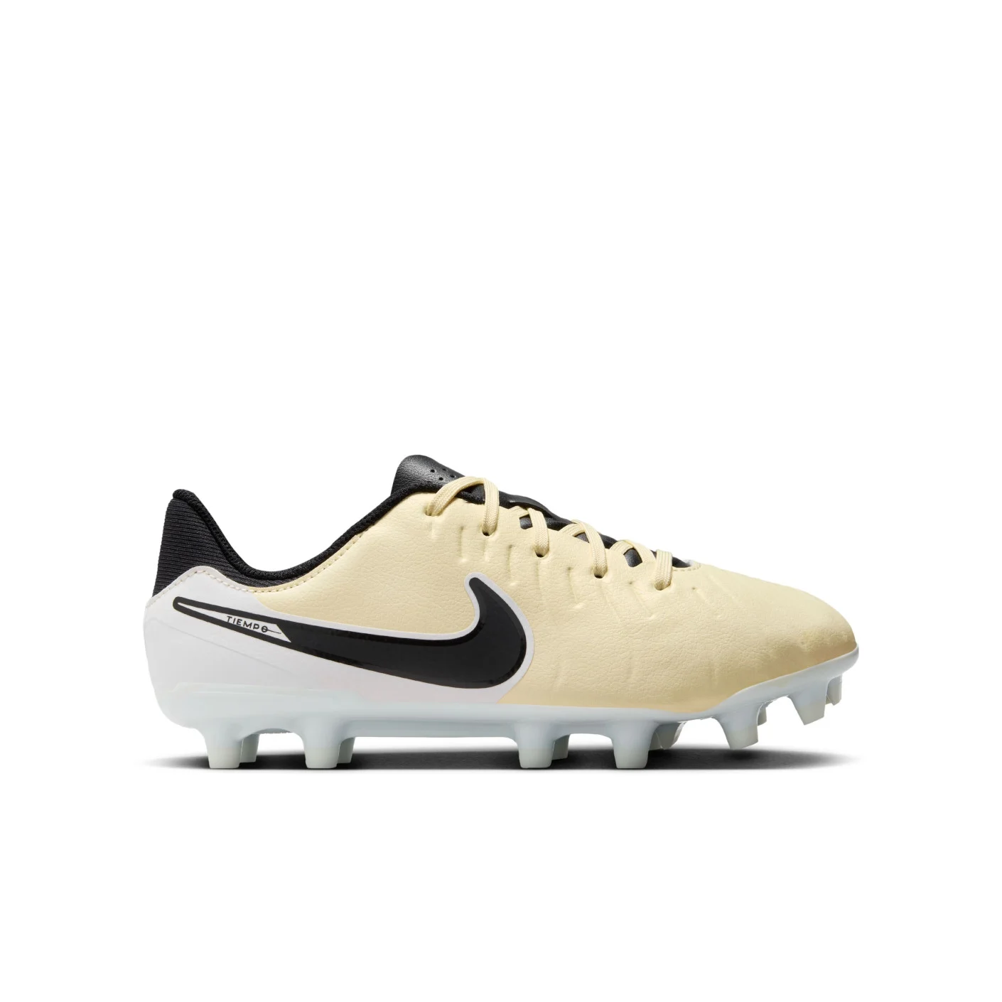 Nike Tiempo Legend 10 Academy FG/MG Voetbalschoenen Junior Wit
