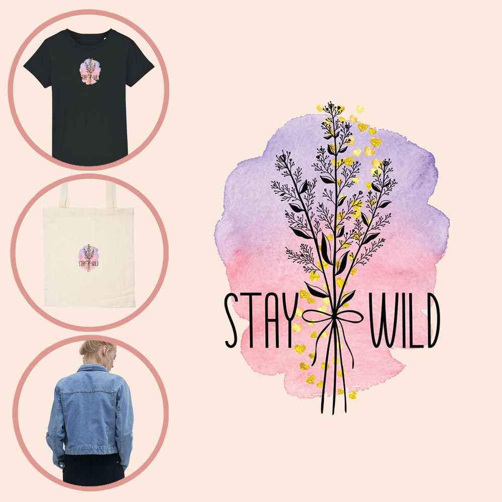 Kleding transfer Staywild
