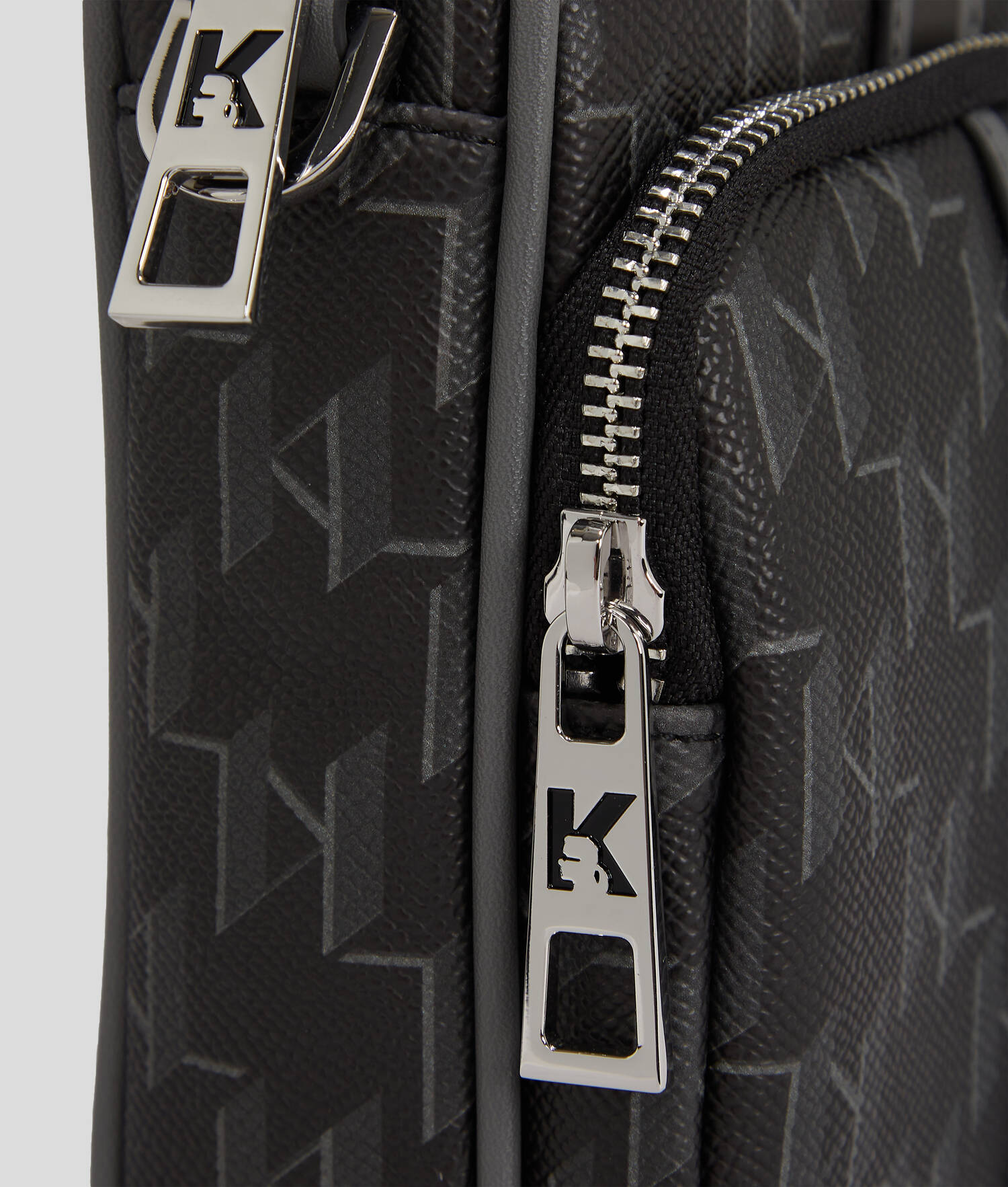 SAC BANDOULIÈRE K/KANVAS - Noir/Gris