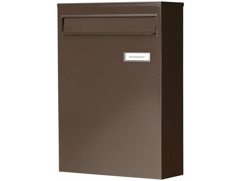 Burgwächter Briefkasten LEIPZIG 778 BR Braun Briefkasten