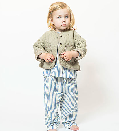 Sofie Schnoor Hemd - Weiß/Navy Gestreift