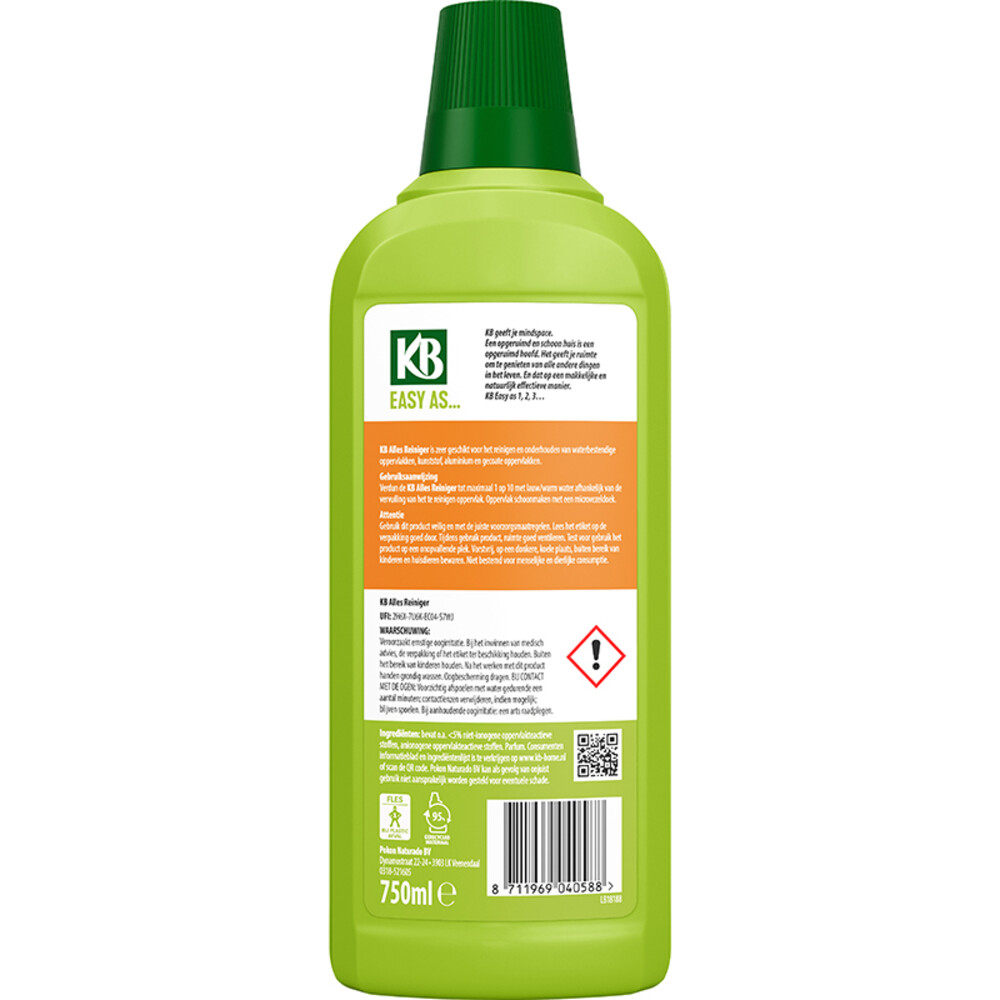 KB Easy Allesreiniger Concentraat 750 ml