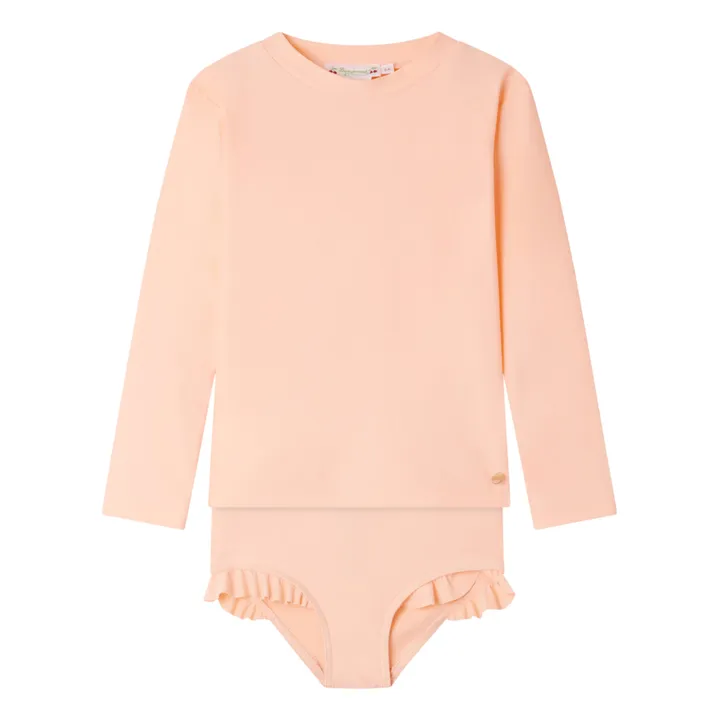 Bonpoint Maillot de Bain Anti-UV Ainoa | Saumon