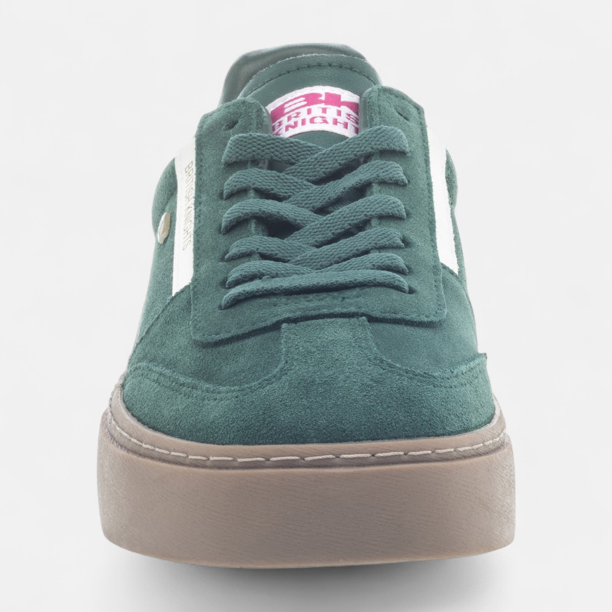 Baskets basses Femme en cuir vert