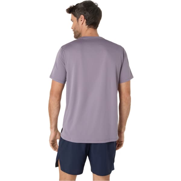 T-shirt running ASICS CORE SS TOP LAVENDER GREY