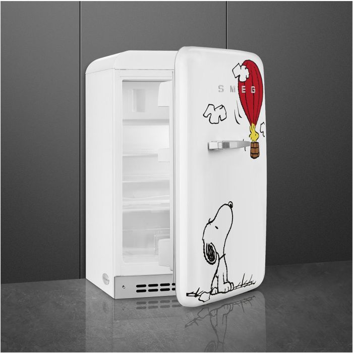 SMEG Stand-Kühlschrank 50's Style Snoopy FAB10RDSN5