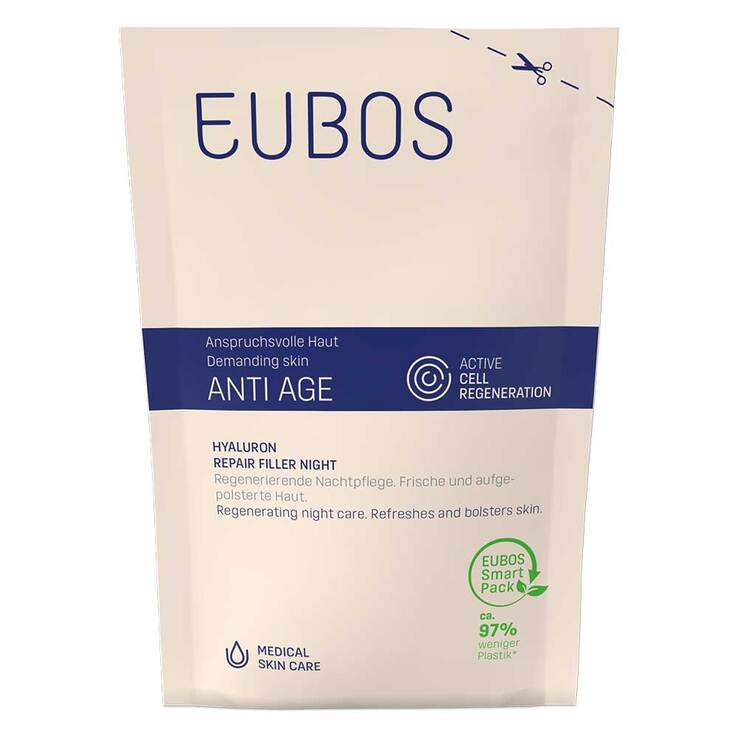 Eubos Anti-Age Hyaluron Repair Filler Night Nf.Btl, 50 ml