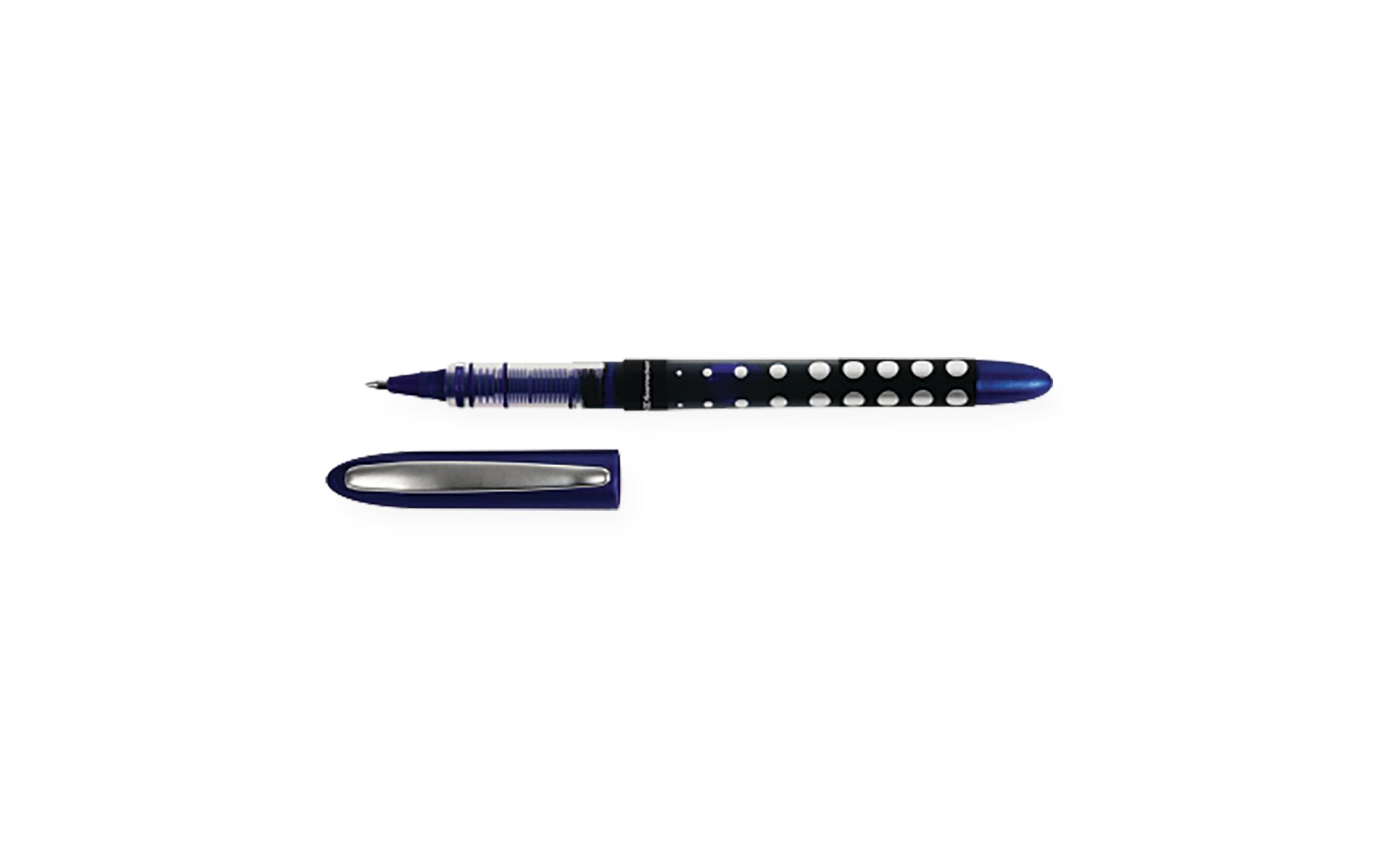 Rollerball 2203 Blau, 10 StückTintenroller für Schule, Studium und Arbeit