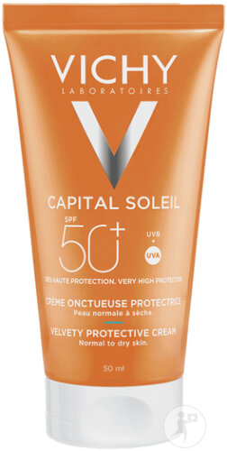 Vichy Capital Soleil Crème Onctueuse Perfectrice De Peau IP50+ Tube 50ml