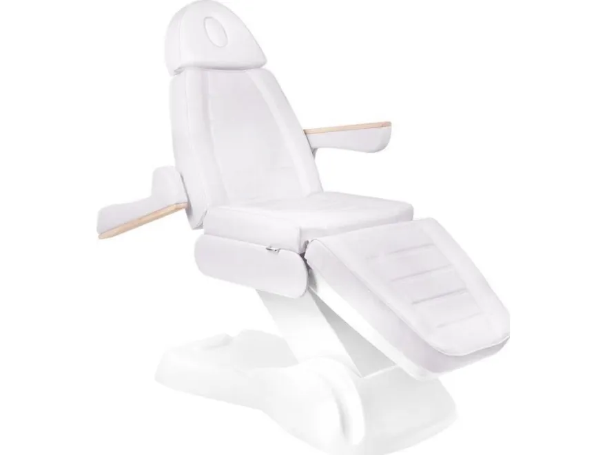 Activeshop Elektrisk Kosmetikstol SILLON Lux 273b, hvid med 3 motorer
