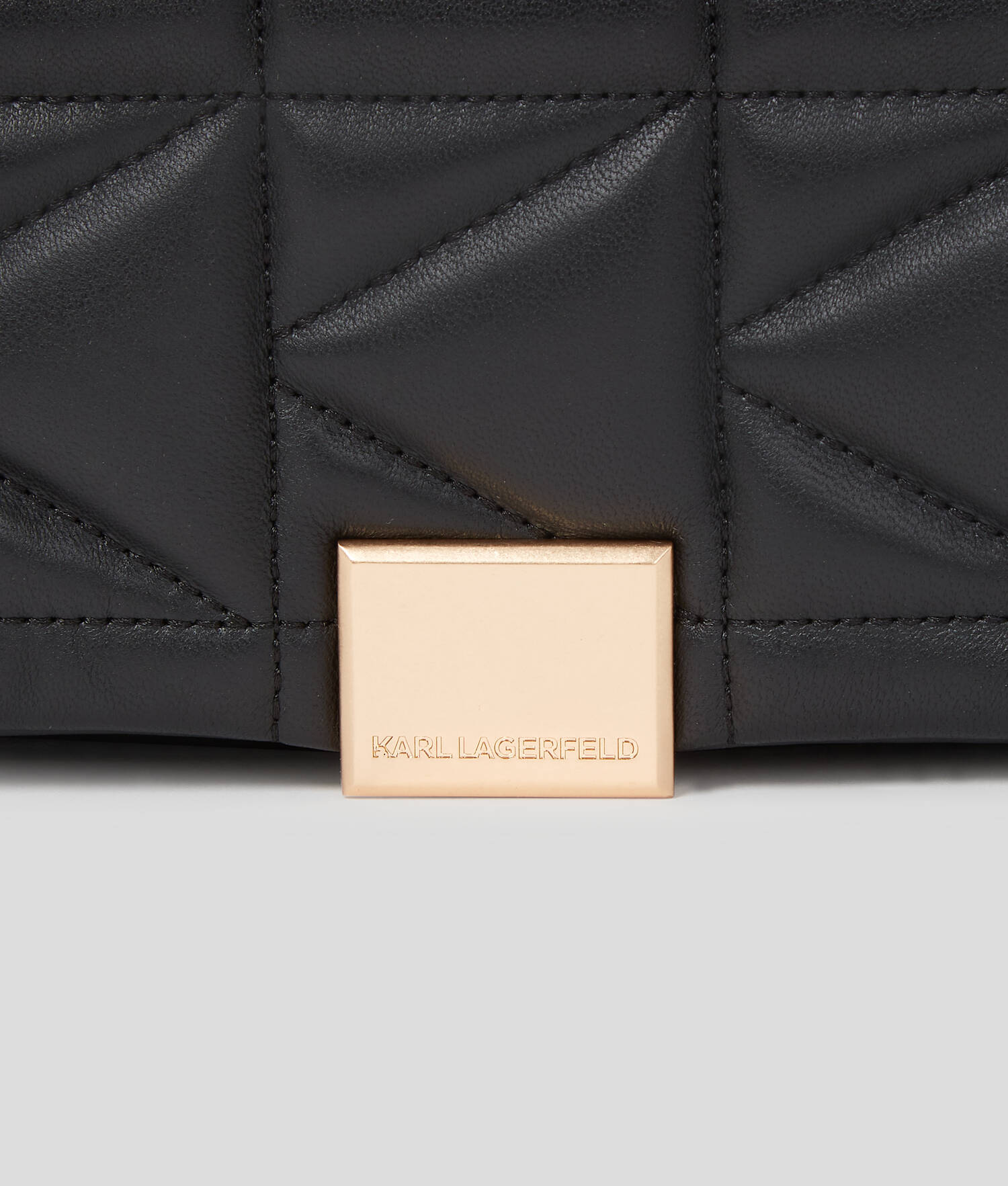 SAC PORTÉ ÉPAULE DE TAILLE MOYENNE K/KUILT - Noir