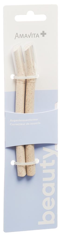 Amavita Beauty Augenbrauenformer beige 2 Stk