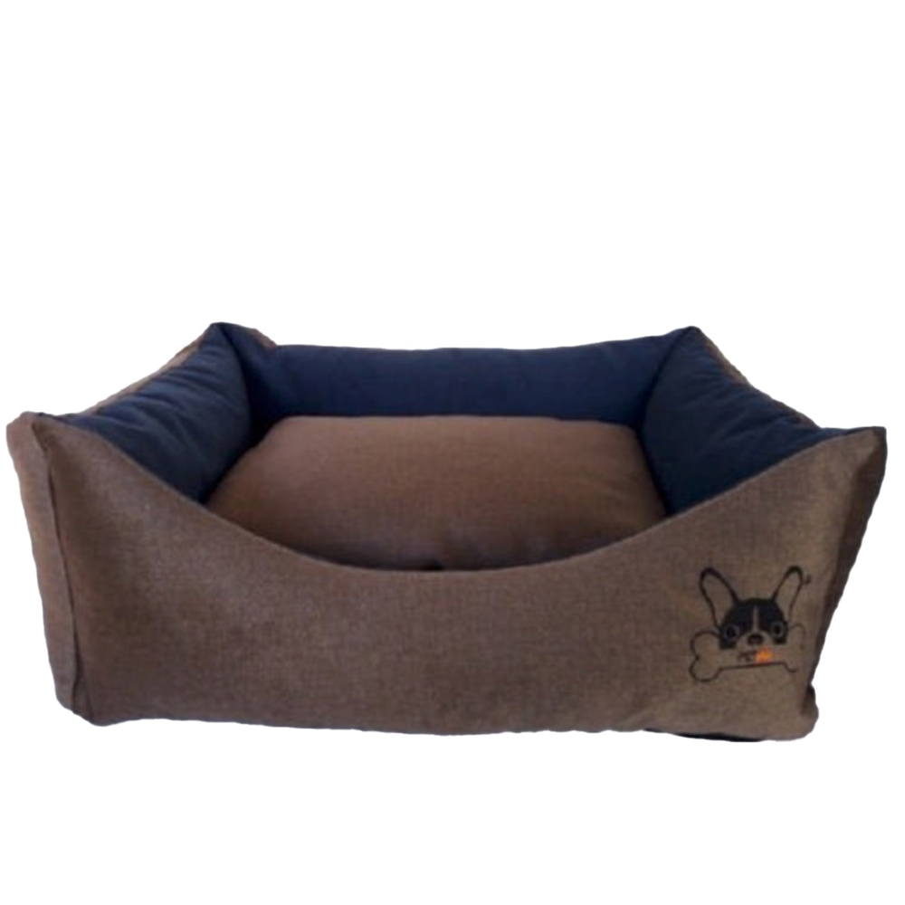Cama reversível para cães Goldpet, resistente a manchas.