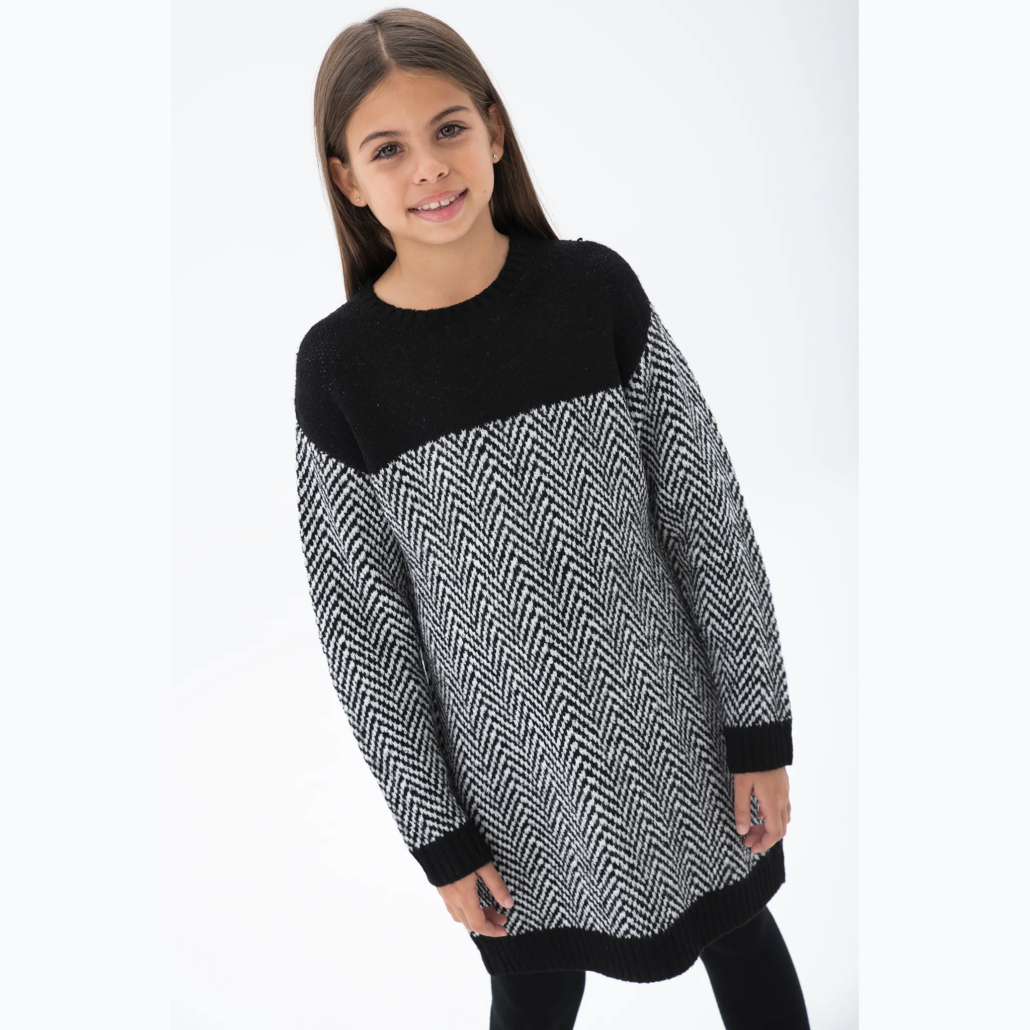 Boboli Robe Tricot Scottish 4-10ans