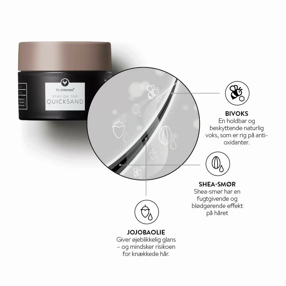 HH Simonsen Quicksand Styling Paste - 90 ml.