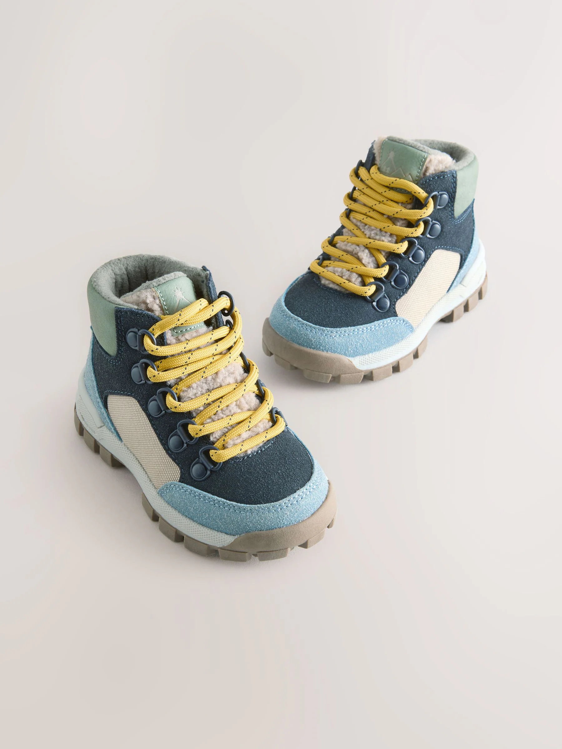 Blauw - Thermische gevoerde Thinsulate™ wandelschoenen